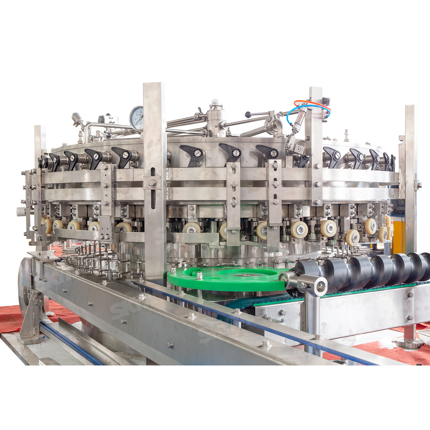 Machine de remplissage de canettes en aluminium 3 en 1 10000cans / hr