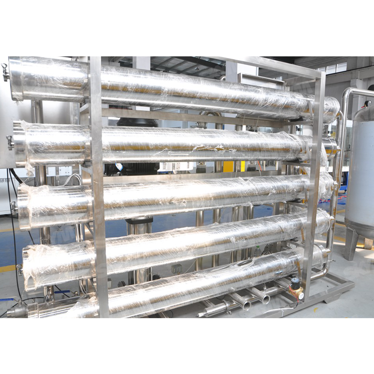 Équipement de traitement de l'eau pure industrielle RO 3000LPH